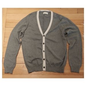 Frank & Oak Grey Cardigan